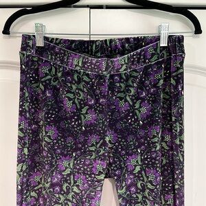 Spectacular Velvet Flare Pants, Size M/L
